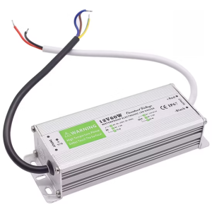 Transformador LED 60W 12V DC IP67 - Fonte de Alimentação Estanque