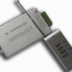 Controlador LED RGB 11 prog / 7 cores + comando Impermeável