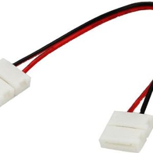 Ligador Duplo Fitas LED 8 mm c/ cabo
