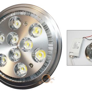 Lâmpada LED AR111 9W