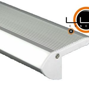 Perfil LED Alumínio Degrau 66x28mm