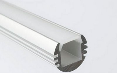 Perfil LED Alumínio Superfície 15x15 mm