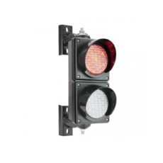 Semáforo LED 2x 100mm Verde Vermelho 230V IP65
