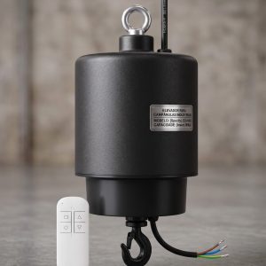 Elevador Motorizado para Campânulas com Comando Remoto – 6,5kg / 11m