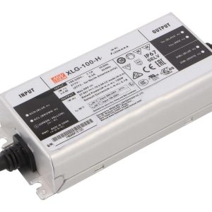 Fonte de Alimentação Mean Well XLG-100-H-AB 100W IP67 Dimável