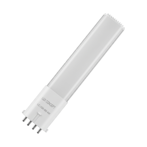 Lâmpada LED 2G7 6W 4000K Opalina – Substituição PL-S (4 Pinos)
