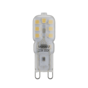 Lâmpada LED G9 2.5W 360º – Branco Quente ou Frio