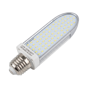Lâmpada LED PLC E27 8W